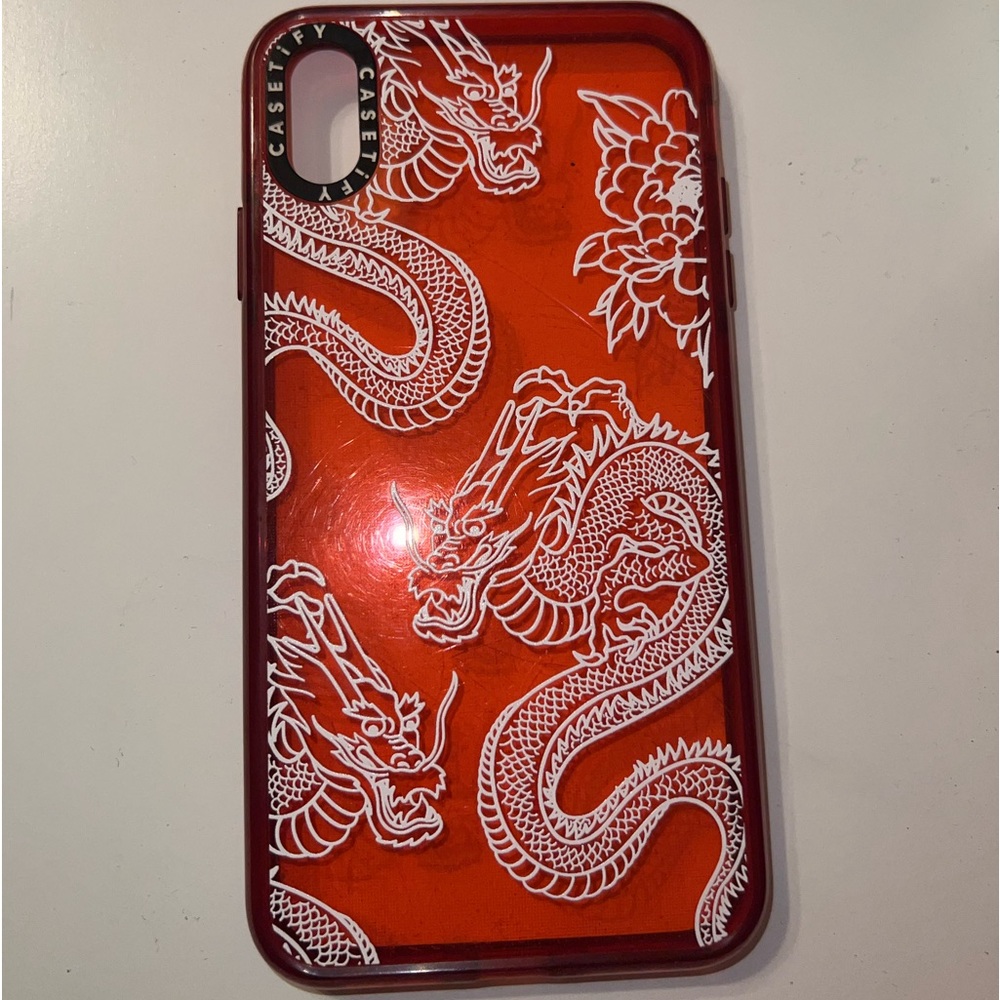 Casetify iphone XS Max Dragon Case